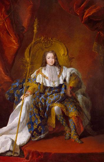 Alexis Simon Belle Portrait of Louis XV of France China oil painting art
